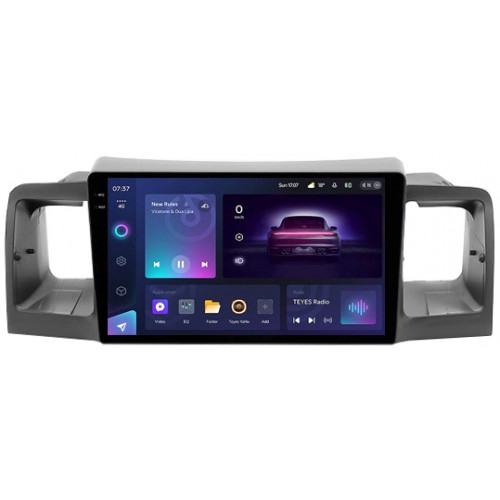 Штатна магнітола Teyes CC3 2k 6+128 Gb Toyota Corolla E130 E120 2000-2004 Black 9"