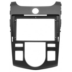 Переходная рамка под Kia Cerato/Forte 2009-2017 AT AC Black 9"