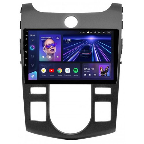Штатна магнітола Teyes CC3L 4+64 Gb Kia Cerato/Forte 2009-2017 AT AC Black 9"
