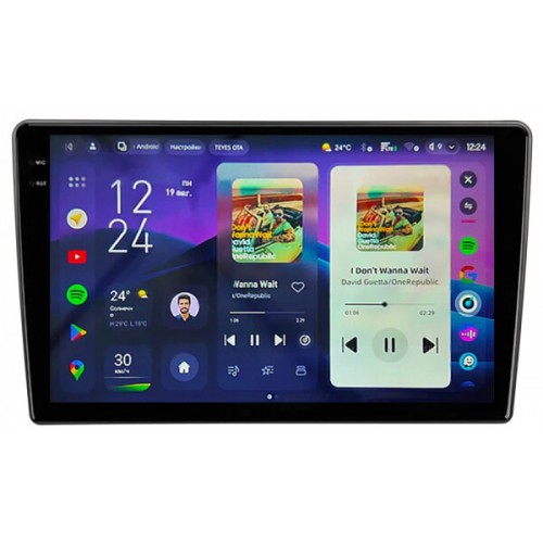 Штатна магнітола Teyes CC4 Pro 2k 8+128 Gb Dodge Caliber 2007-2010 10"