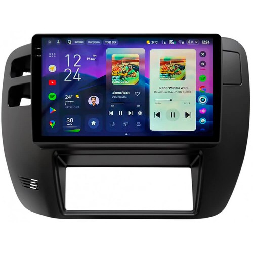 Штатна магнітола Teyes CC4 Pro 2k 8+128 Gb Nissan Patrol Y61 1997-2005 LHD Black 9"