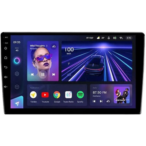 Штатна магнітола Teyes CC3 4+64 Gb Geely Emgrand 7 EC7 2009-2011 9"