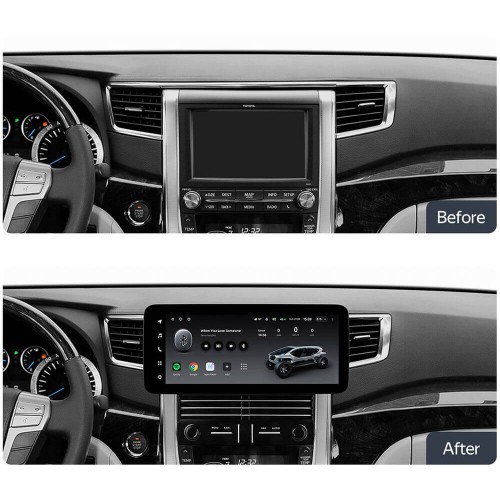 Штатна магнітола Teyes LUX ONE 4+32 Gb Toyota Alphard 2 H20 2008-2014 (A) 12.3"