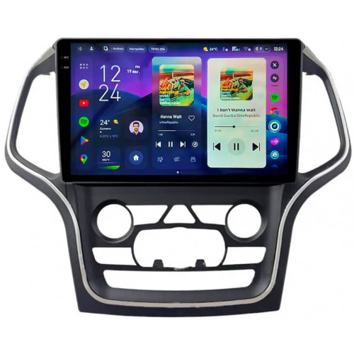 Штатна магнітола Teyes CC4 2k 6+64 Gb Jeep Grand Cherokee WK2 2014-2017 Thin 10"