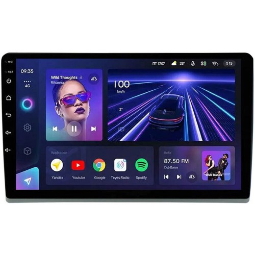 Штатна магнітола Teyes CC3 4+64 Gb Toyota Land Cruiser Prado 120 / Lexus GX470 J120 2002-2009 Ver.2 (A) 9"