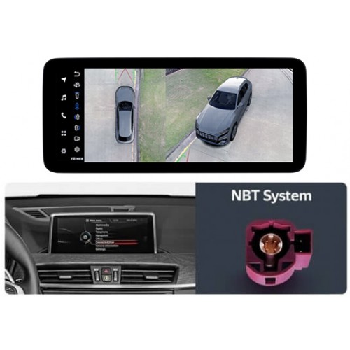 Штатна магнітола Teyes LUX ONE 6+128 Gb 360° BMW X1 F48 (NBT) 2015-2023 12.3"