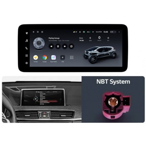 Штатна магнітола Teyes LUX ONE 4+32 Gb BMW X1 F48 (NBT) 2015-2023 12.3"