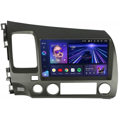 Штатна магнітола Teyes CC3L 4+32 Gb Honda Civic 8 FK FN FD 2005-2012 9"