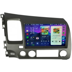 Штатна магнітола Teyes CC4 2k 8+128 Gb Honda Civic 8 FK FN FD 2005-2012 9"