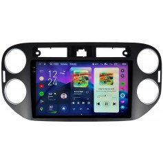 Штатна магнітола Teyes CC4 Pro 2k 8+128 Gb Volkswagen Tiguan 1 NF 2006-2017 (F1) (27mm) 9"