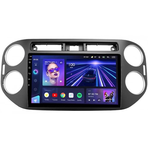 Штатная магнитола Teyes CC3 4+32 Gb Volkswagen Tiguan 1 NF 2006-2017 (F1) (27mm) 9"
