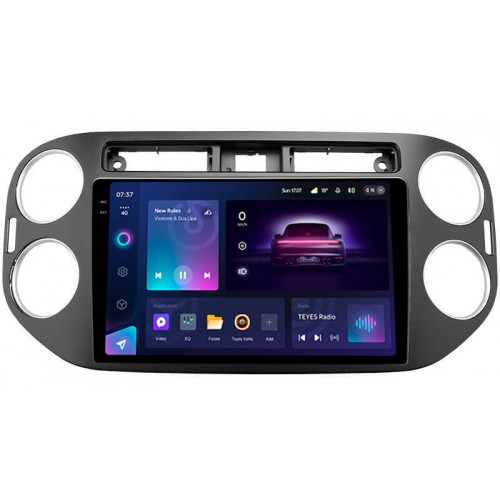 Штатная магнитола Teyes CC3 2k 6+128 Gb Volkswagen Tiguan 1 NF 2006-2017 (F1) (27mm) 9"