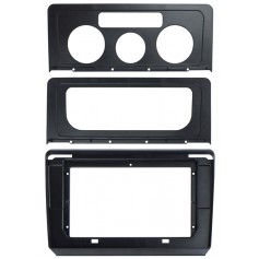 Переходная рамка под Volkswagen Caddy 2K 3 2004-2015 (2 вкладки) 10"
