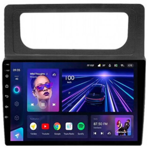 Штатна магнітола Teyes CC3L 4+64 Gb Volkswagen Caddy 2K 3 2004-2015 (2 вкладки) 10"