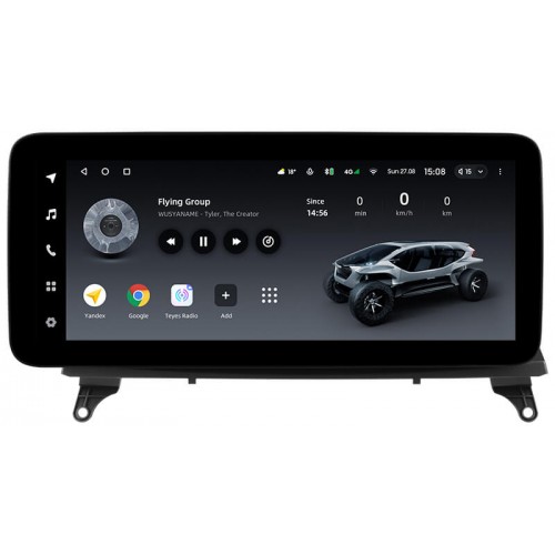 Штатна магнітола Teyes LUX ONE 4+64 Gb BMW X5 E70 / X6 E71 CCC 2006-2014 12.3"