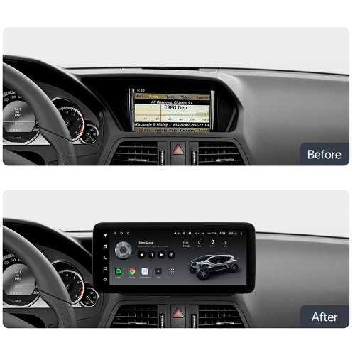 Штатна магнітола Teyes LUX ONE 6+128 Gb 360° Mercedes-Benz E-Class 4 W212 S207 A207 S212 C207 NTG 4.0 2009-2016 (F2) 12.3"