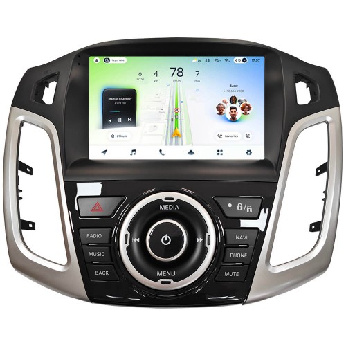Штатна магнітола Teyes CC4L 6+64 Gb Ford Focus 3 2012-2019 B-MOD Black 9"