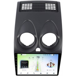 Штатная магнитола Teyes CC4L 4+64 Gb Nissan Qashqai 1 J10 2006-2013 (круглая кнопка аварийки) 9"