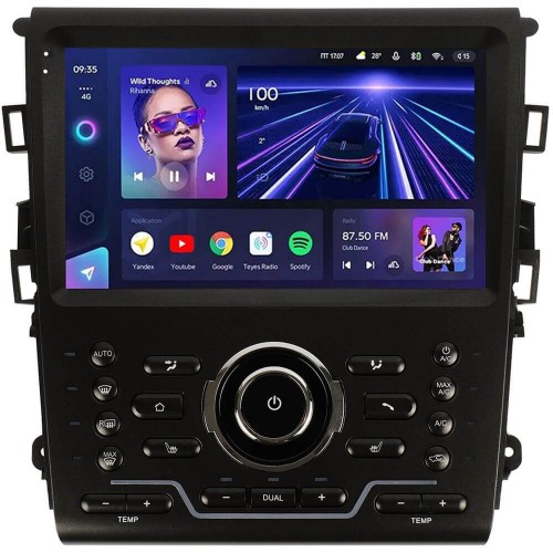 Штатная магнитола Teyes CC3L 4+64 Gb Ford Fusion/Mondeo 2013-2019 9"