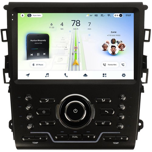 Штатная магнитола Teyes CC4L 6+64 Gb Ford Fusion/Mondeo 2013-2019 9"