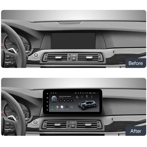 Штатна магнітола Teyes LUX ONE 4+64 Gb BMW 5-Series F10 F11 (CIC) 2010-2016 12.3"