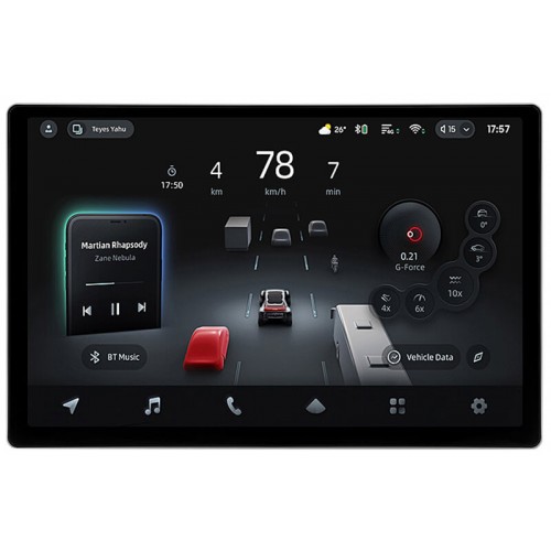 Универсальная штатная магнитола Teyes CC4 Pro 2k 8+128 Gb 11"