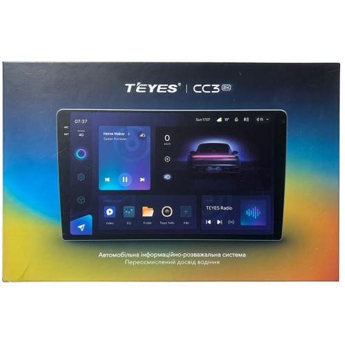 Універсальна штатна магнітола Teyes CC3 2k 6+128 Gb 10" Refurbished