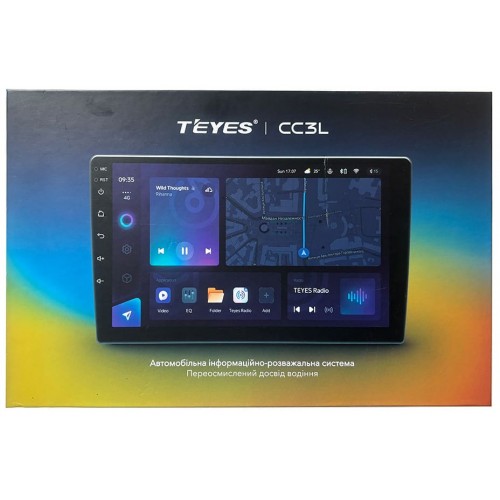 Універсальна штатна магнітола Teyes CC3L 4+32 Gb 10" Refurbished