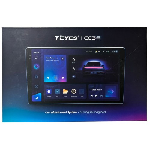 Універсальна штатна магнітола Teyes CC3 2k 6+128 Gb 9" Refurbished