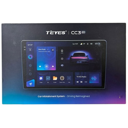 Універсальна штатна магнітола Teyes CC3 2k 6+128 Gb 9" Refurbished
