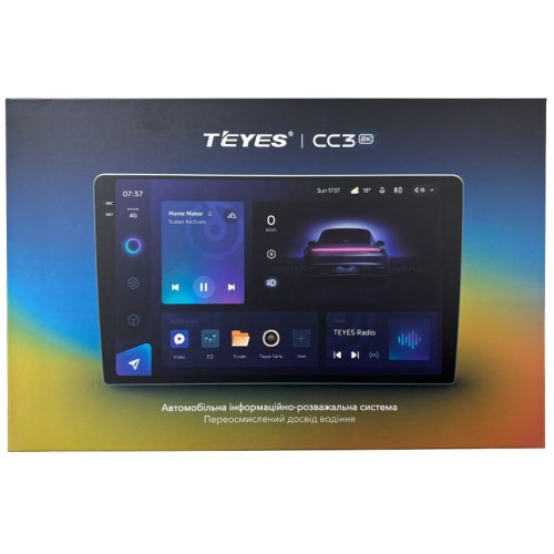 Універсальна штатна магнітола Teyes CC3 2k 4+32 Gb 9" Refurbished