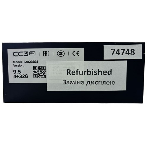 Універсальна штатна магнітола Teyes CC3 2k 4+32 Gb 9" Refurbished
