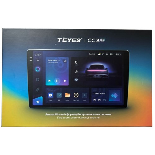 Універсальна штатна магнітола Teyes CC3 2k 4+32 Gb 9" Refurbished