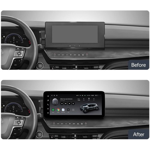 Штатна магнітола Teyes LUX ONE 4+64 Gb Toyota Camry 10 XV80 2024 12.3"