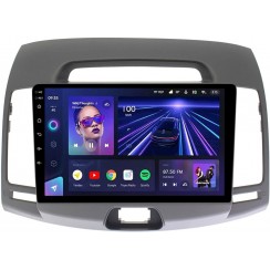 Штатная магнитола Teyes CC3L 4+64 Gb Hyundai Elantra 4 HD 2006-2012 Grey 9"