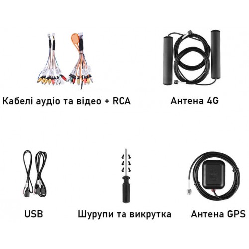 Универсальная штатная магнитола Teyes CC4 Pro 2k 12+256 Gb 10"