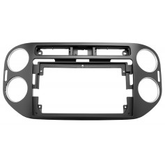 Перехідна рамка під Volkswagen Tiguan 1 NF 2006-2017 (F1) black 9"