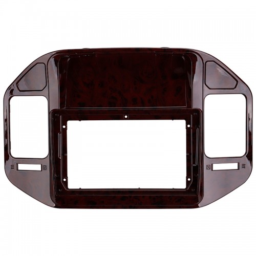 Переходная рамка под Mitsubishi Pajero 3 V70 V60 1999-2006 (brown) 9"