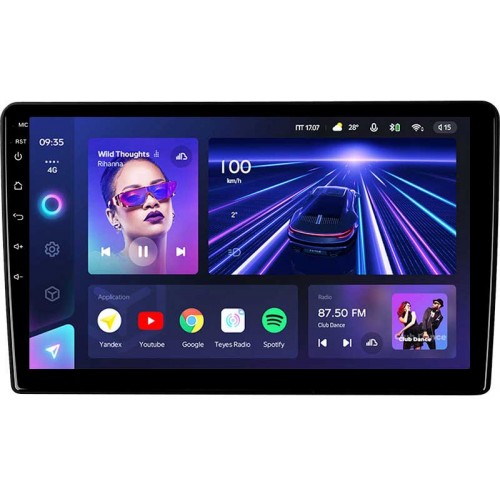 Універсальна штатна магнітола Teyes CC3 4+64 Gb 10"